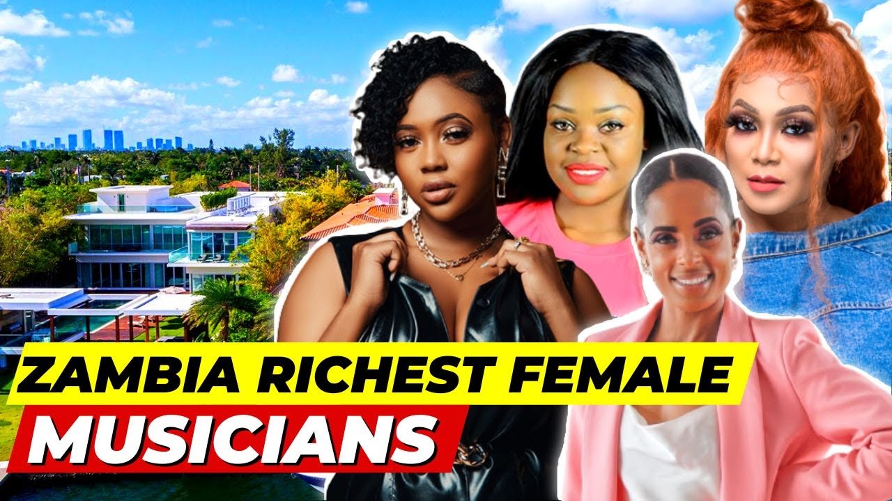 richest female musician in Zambia